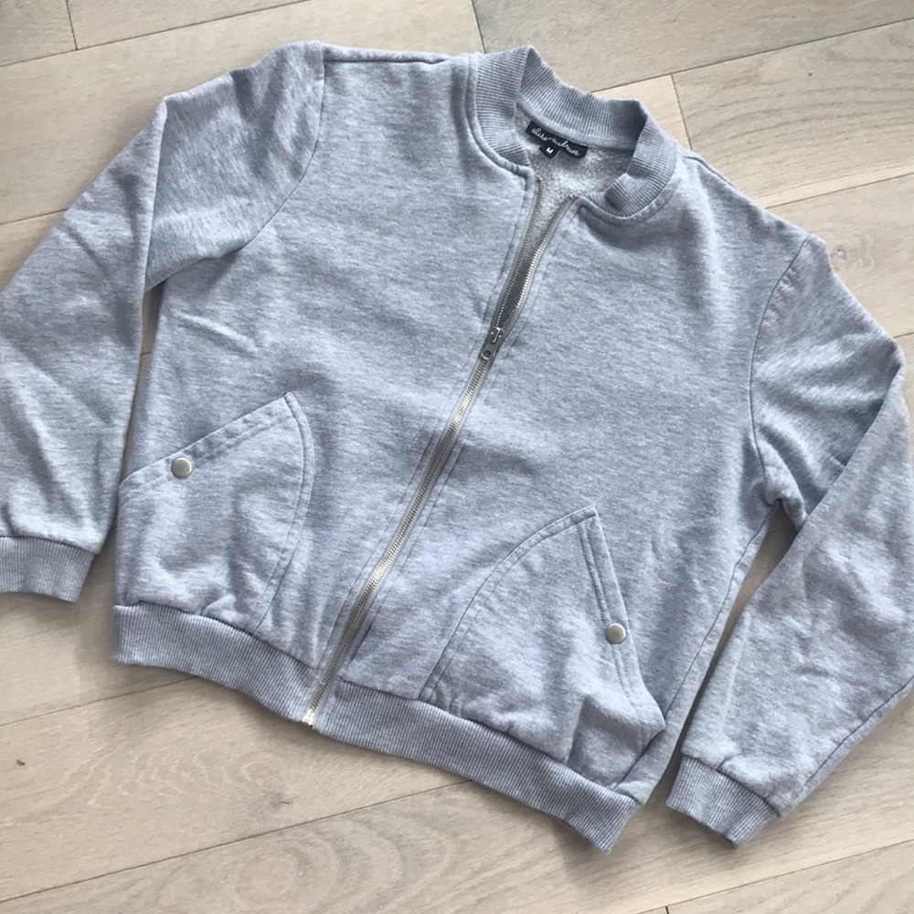 Zip up sweatshirt